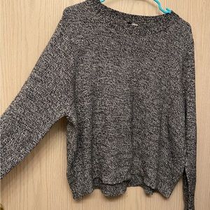 Divided by H&M Sweater Size XL - black and white woven - Grey look